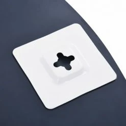 INLIFE Miroir Mural Argenté 70 Cm Verre Trempé -Miroir Soldes Boutique 58274512 4