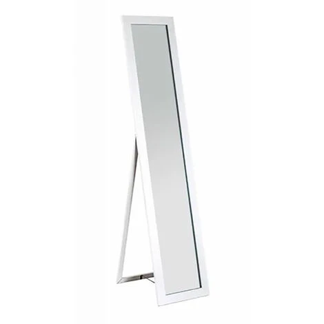 Miroir Psyché Cadre En MDF Laqué Blanc Brillant - Longueur 34 X Hauteur 156 X Profondeur 47 Cm -PEGANE- 3 Miroir Psyché Cadre En MDF Laqué Blanc Brillant - Longueur 34 X Hauteur 156 X Profondeur 47 Cm -PEGANE-