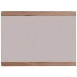 CHB COLLECTION Meuble De Chambre - Miroir Mural En Mélaminé Coloris Chêne. L-H-P: 90 / 64 / 4 Cm - Bois Clair