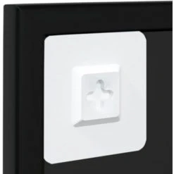 Miroir Mural Noir 100x60 Cm Métal VidaXL - Noir 11 Miroir Mural Noir 100x60 Cm Métal VidaXL - Noir -Miroir Soldes Boutique 58477705 5