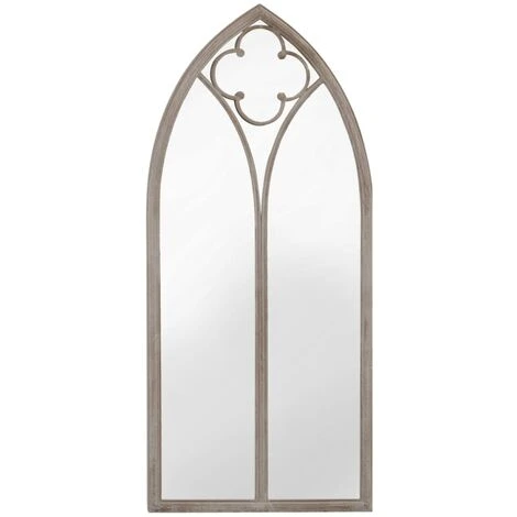 VidaXL Miroir Sable 100x45 Cm Fer Pour Utilisation à L'intérieur - Crème 4 VidaXL Miroir Sable 100x45 Cm Fer Pour Utilisation à L'intérieur - Crème – Image 2