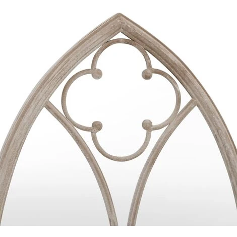 VidaXL Miroir Sable 100x45 Cm Fer Pour Utilisation à L'intérieur - Crème 7 VidaXL Miroir Sable 100x45 Cm Fer Pour Utilisation à L'intérieur - Crème – Image 5