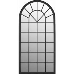 VidaXL Miroir Noir 90x45 Cm Fer Pour Utilisation à L'intérieur - Noir 8 VidaXL Miroir Noir 90x45 Cm Fer Pour Utilisation à L'intérieur - Noir -Miroir Soldes Boutique 58620029 2