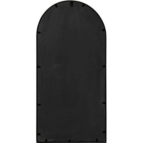 VidaXL Miroir Noir 90x45 Cm Fer Pour Utilisation à L'intérieur - Noir 6 VidaXL Miroir Noir 90x45 Cm Fer Pour Utilisation à L'intérieur - Noir – Image 4
