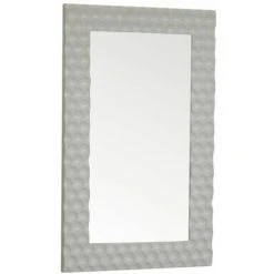 NETFURNITURE Miroir En Nid D'abeille - Marron