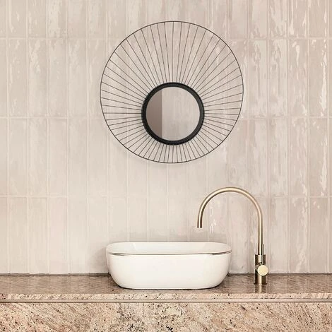 COTECOSY Miroir Décoratif Auréole Filamentis 63x1x63cm Métal Noir - Noir 3 COTECOSY Miroir Décoratif Auréole Filamentis 63x1x63cm Métal Noir - Noir