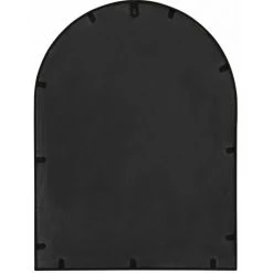 VidaXL Miroir Noir 60x45 Cm Fer Pour Utilisation à L'intérieur - Noir -Miroir Soldes Boutique 59117868 4