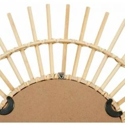 OSTARIA Miroir Bambou Soleil - Beige -Miroir Soldes Boutique 59151287 3