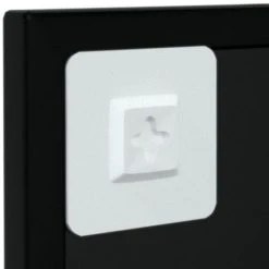 INLIFE Miroir Mural Noir 100x40 Cm Métal 11 INLIFE Miroir Mural Noir 100x40 Cm Métal -Miroir Soldes Boutique 59171363 5