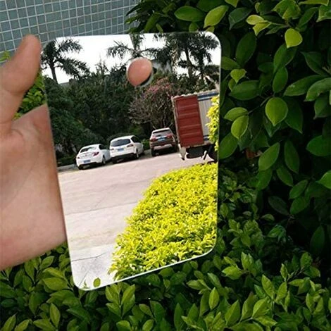 MINKUROW Miroir De Rasage De Douche Antibuée - Miroir Adhesif Incassable - Miroir à Suspendre - Miroir De Voyage Antibuée (11.8inX8in) (Large) 7 MINKUROW Miroir De Rasage De Douche Antibuée - Miroir Adhesif Incassable - Miroir à Suspendre - Miroir De Voyage Antibuée (11.8inX8in) (Large) – Image 5