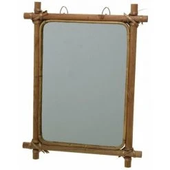 DECORIS Miroir Rectangulaire Vintage 38x29x2cm