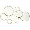 THE HOME DECO FACTORY Décoration Miroir Rond - Or