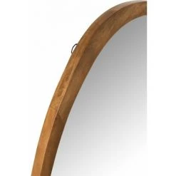 LANA DECO MIROIR VINCE IRREGULIER BOIS DE MANGUIER MARRON - Marron -Miroir Soldes Boutique 59464636 2