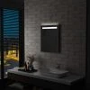 Topdeal Miroir Mural à LED Pour Salle De Bains 50 X 60 Cm FF144708_FR -Miroir Soldes Boutique 59653466 1