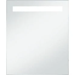 Topdeal Miroir Mural à LED Pour Salle De Bains 50 X 60 Cm FF144708_FR -Miroir Soldes Boutique 59653466 2