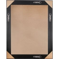 MIRRORS AND MORE Alessia - Miroir - Noir - 55x70 Cm - Noir -Miroir Soldes Boutique 59658566 4