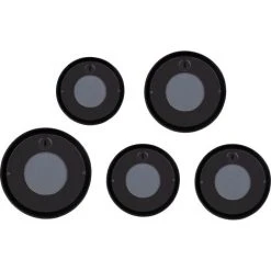 MIRRORS AND MORE Vivien - 5 Miroirs - Noir - 25x25 Cm - Noir -Miroir Soldes Boutique 59658595 3