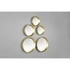 MIRRORS AND MORE Vivien - 5 Miroirs - Doré - 25x25 Cm - Doré 2 MIRRORS AND MORE Vivien - 5 Miroirs - Doré - 25x25 Cm - Doré -Miroir Soldes Boutique 59658608 1