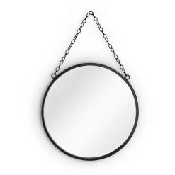 MIRRORS AND MORE Greta - Miroir - Noir - 25x25 Cm - Noir