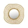 LES TENDANCES Miroir Motif Cercle Aluminium Doré Oly D 83 Cm -Miroir Soldes Boutique 59799753 1