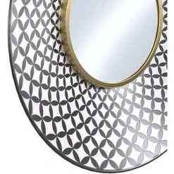 RENDEZ VOUS DéCO Miroir Rond Isabeau ∅59 Cm - Noir -Miroir Soldes Boutique 59800878 3