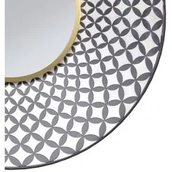 RENDEZ VOUS DéCO Miroir Rond Isabeau ∅59 Cm - Noir -Miroir Soldes Boutique 59800878 4