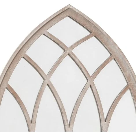 VidaXL Miroir Sable 100x45 Cm Fer Pour Utilisation à L'intérieur - Crème 7 VidaXL Miroir Sable 100x45 Cm Fer Pour Utilisation à L'intérieur - Crème – Image 5