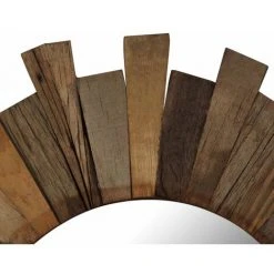 NOVA Miroir Mural En Taille Solide En Bois Taille Taille : 50 Cm -Miroir Soldes Boutique 59982265 5