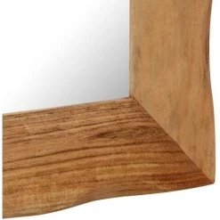 NOVA Miroir Cosmétique En Bois Solide En Bois En Bois Taille : 50x80 Cm -Miroir Soldes Boutique 59995688 3