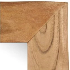 NOVA Miroir Cosmétique En Bois Solide En Bois En Bois Taille : 50x80 Cm -Miroir Soldes Boutique 59995688 4