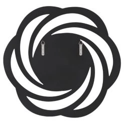 BELIANI Miroir En Verre Argenté 70x70 - Argenté -Miroir Soldes Boutique 60012447 4