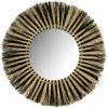 Miroir Mural Dans La Maison D'algues Marines Ø76 Cm Thinia Home - Naturel Et Noir 2 Miroir Mural Dans La Maison D'algues Marines Ø76 Cm Thinia Home - Naturel Et Noir -Miroir Soldes Boutique 60089164 1