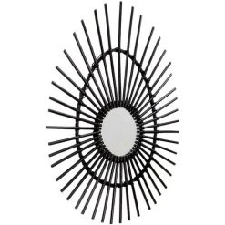 THINIA HOME Miroir Mural En Ras Ovale 8 THINIA HOME Miroir Mural En Ras Ovale -Miroir Soldes Boutique 60089365 2