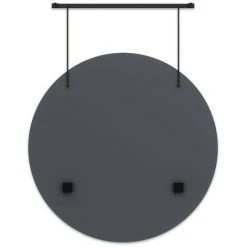 Miroir Suspendu Exhibit Umbra Noir - Noir 10 Miroir Suspendu Exhibit Umbra Noir - Noir -Miroir Soldes Boutique 60148759 4