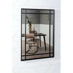 Miroir Vision Rectangle Present Time Noir - Noir -Miroir Soldes Boutique 60150111 3
