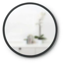 Miroir Hub Umbra Noir - Noir