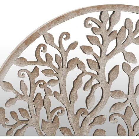 VidaXL Miroir Sable 40x2,5 Cm Fer Pour Utilisation à L'intérieur - Crème 7 VidaXL Miroir Sable 40x2,5 Cm Fer Pour Utilisation à L'intérieur - Crème – Image 5