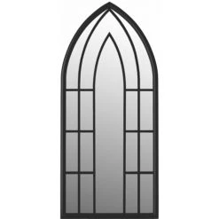 VidaXL Miroir Noir 100x45 Cm Fer Pour Utilisation à L'intérieur - Noir -Miroir Soldes Boutique 60468955 2