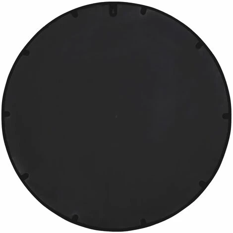 VidaXL Miroir Noir 40x4 Cm Fer Pour Utilisation à L'intérieur - Noir 6 VidaXL Miroir Noir 40x4 Cm Fer Pour Utilisation à L'intérieur - Noir – Image 4