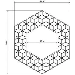 Polyhedra Stiga M - Miroir -Miroir Soldes Boutique 60499769 5