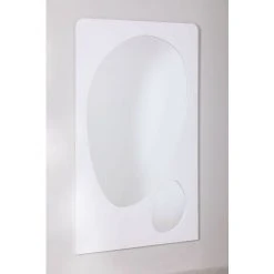 Miroir Mural En MDF Edna SKLUM Cristal - MDF - Blanc -Miroir Soldes Boutique 60554923 3