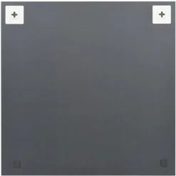 INLIFE Miroir Mural Avec Lampes LED Carré Verre -Miroir Soldes Boutique 60599550 5