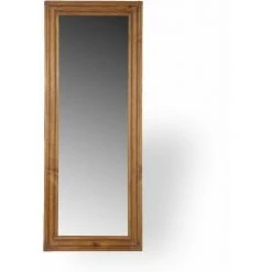 DECORATION D’AUTREFOIS Miroir Bois Marron 140x55x4cm - Marron
