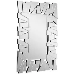 OZAIA Miroir Mural En Inox - L. 120 X H. 76 Cm - UYUNI - Argenté -Miroir Soldes Boutique 60689899 5