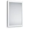 MIRRORS AND MORE Kim - Miroir Avec Cadre - Blanc - 48x68cm - Blanc -Miroir Soldes Boutique 60708823 1