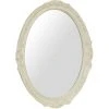 BISCOTTINI MIROIR MURAL EN BOIS FINITION BLANC ANTIQUE FABRIQUÉ EN ITALIE -Miroir Soldes Boutique 60817252 1