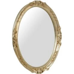 BISCOTTINI MIROIR MURAL EN BOIS FINITION ARGENT ANTIQUE FABRIQUÉ EN ITALIE