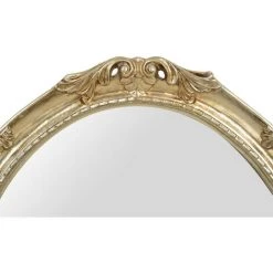 BISCOTTINI MIROIR MURAL EN BOIS FINITION ARGENT ANTIQUE FABRIQUÉ EN ITALIE -Miroir Soldes Boutique 60817258 3