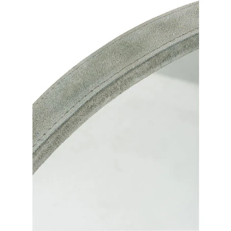 LES TENDANCES Miroir Rond Cuir Vert Patty D 40 Cm 6 LES TENDANCES Miroir Rond Cuir Vert Patty D 40 Cm – Image 4