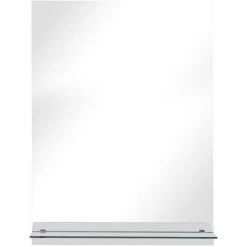 FIMEI Miroir Mural Avec étagère 30x50 Cm Verre Trempé -Miroir Soldes Boutique 60965554 3